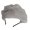 Gray, variant on Luxurious Party Headdress Adjustable Halloween Headwear Plush Unisex Headpiece for Parties and Daily Fashion