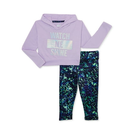 

Hind Toddler Girl Hoodie and Allover Printed Leggings Set 2-Piece Sizes 2T-4T