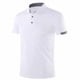 thumbnail image 3 of Camisas de golf para hombres, ropa deportiva para exteriores, polos de manga corta, camisetas de fútbol-azul-4XL BmatwkZeng Bmatwk Jersey, 3 of 5