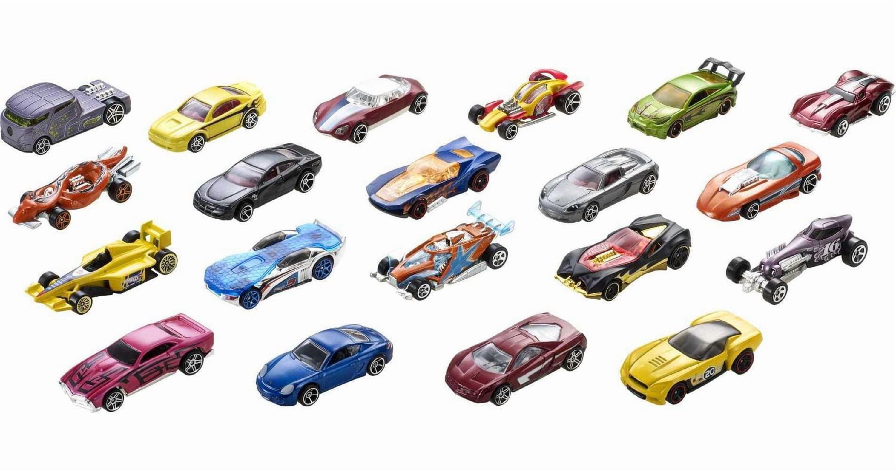 Hot Wheels Set of 20 Toy Sports & Race Cars in 1:64 Scale, Collectible Vehicles (Styles May Vary) Gift With Purchase 04' MAZDA SPEED