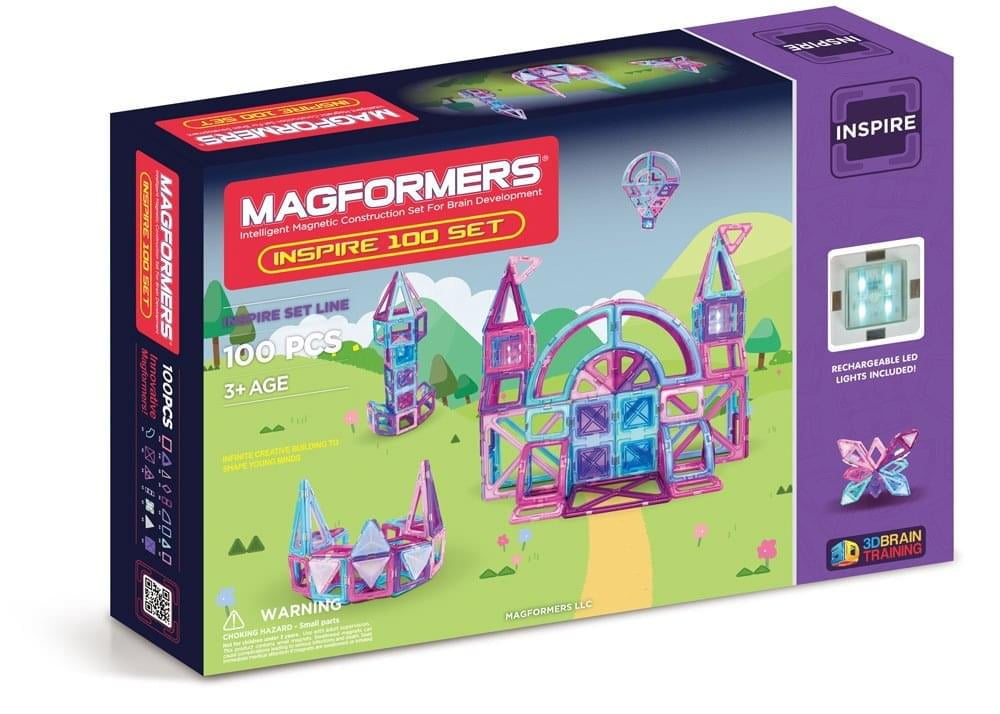 50 PC MAGFORMERS Magnetic Tiles Rescue Fire Set Building Toy 717003 Boys for sale online 