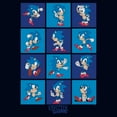 thumbnail image 2 of Girls Sonic the Hedgehog Classic Poses T Shirt, 2 of 4