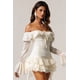 thumbnail image 4 of Vestido bellabarnetten Wenie con hombros descubiertos y manga larga, 4 of 7