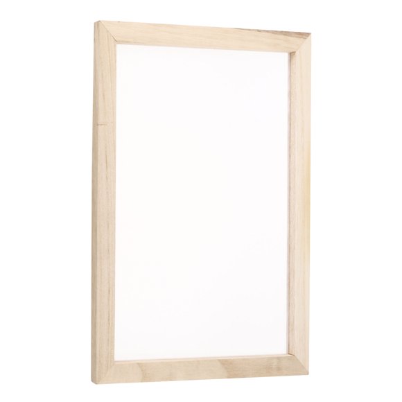 Uxcell 1pcs Silk Screen Printing Frame, 13.4x9.8 Inch Wood with 160 White Mesh, for Screen Printing DIY Project