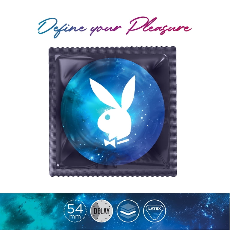 define lubricated condoms PLAYBOY PAUSE Condoms – Delay Condoms for Longer Lasting Performance,  Premium Lubricated Latex, Triple Tested Protection, 12 Count HSA/FSA  Eligible