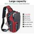 thumbnail image 3 of BANGE Waterproof Men's Sling Bag, Large Capacity Crossbody Backpack Durable, 3 of 10