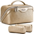 thumbnail image 1 of Bolsa de maquillaje BOYATU, organizador de viajes y cosméticos, juego de 3 para mujer, 1 of 8