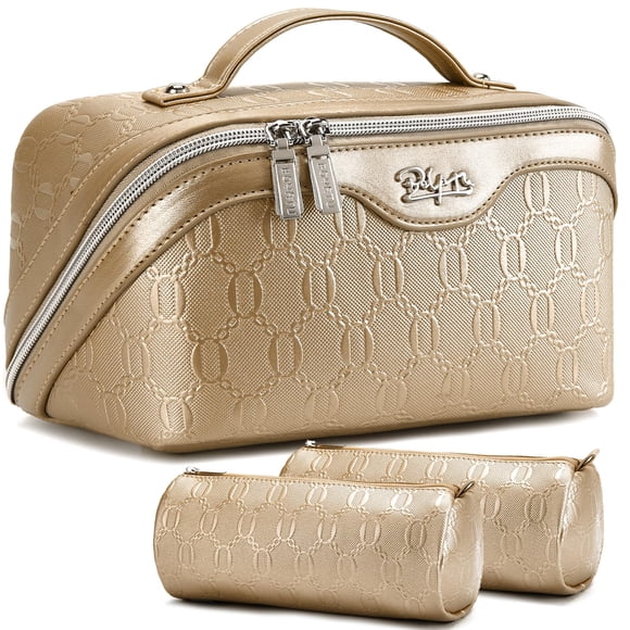 Bolsa de maquillaje BOYATU, organizador de viajes y cosméticos, juego de 3 para mujer