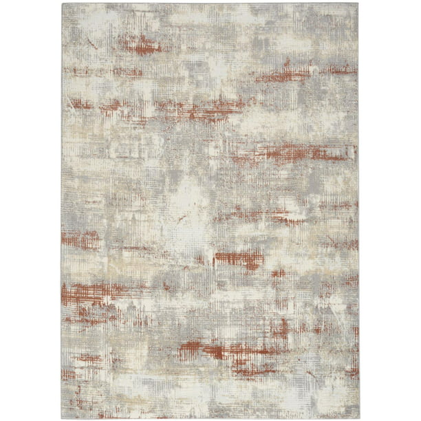 Calvin Klein Modern 8' x 10' Area Rug With Ivory Finish 099446051004 -  