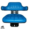 thumbnail image 2 of Blue Tractor Suspension Seat Fits Ford / New Holland 6600 6610 7000 7600 7610, 2 of 9