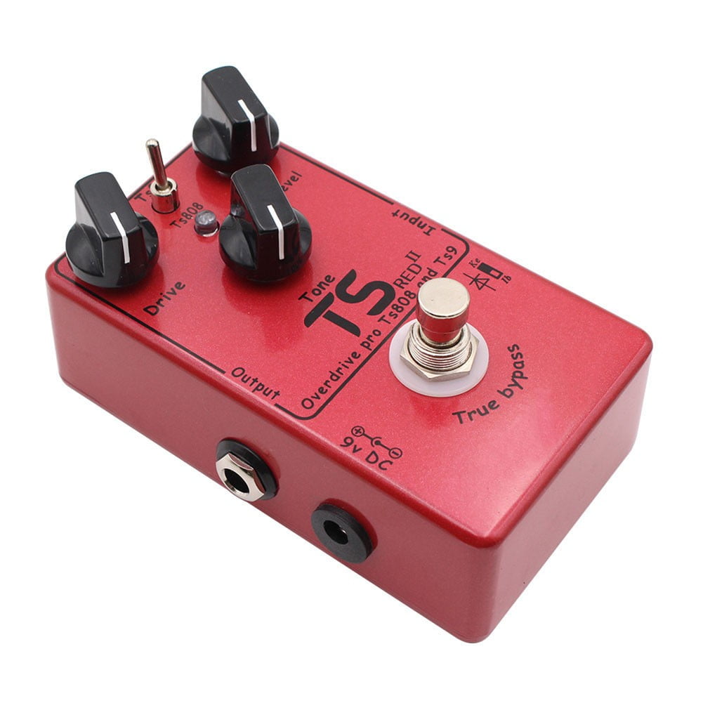2.0 Version Demonfx TS RED II Guitar Effect Pedal Combine Overdrive Booster