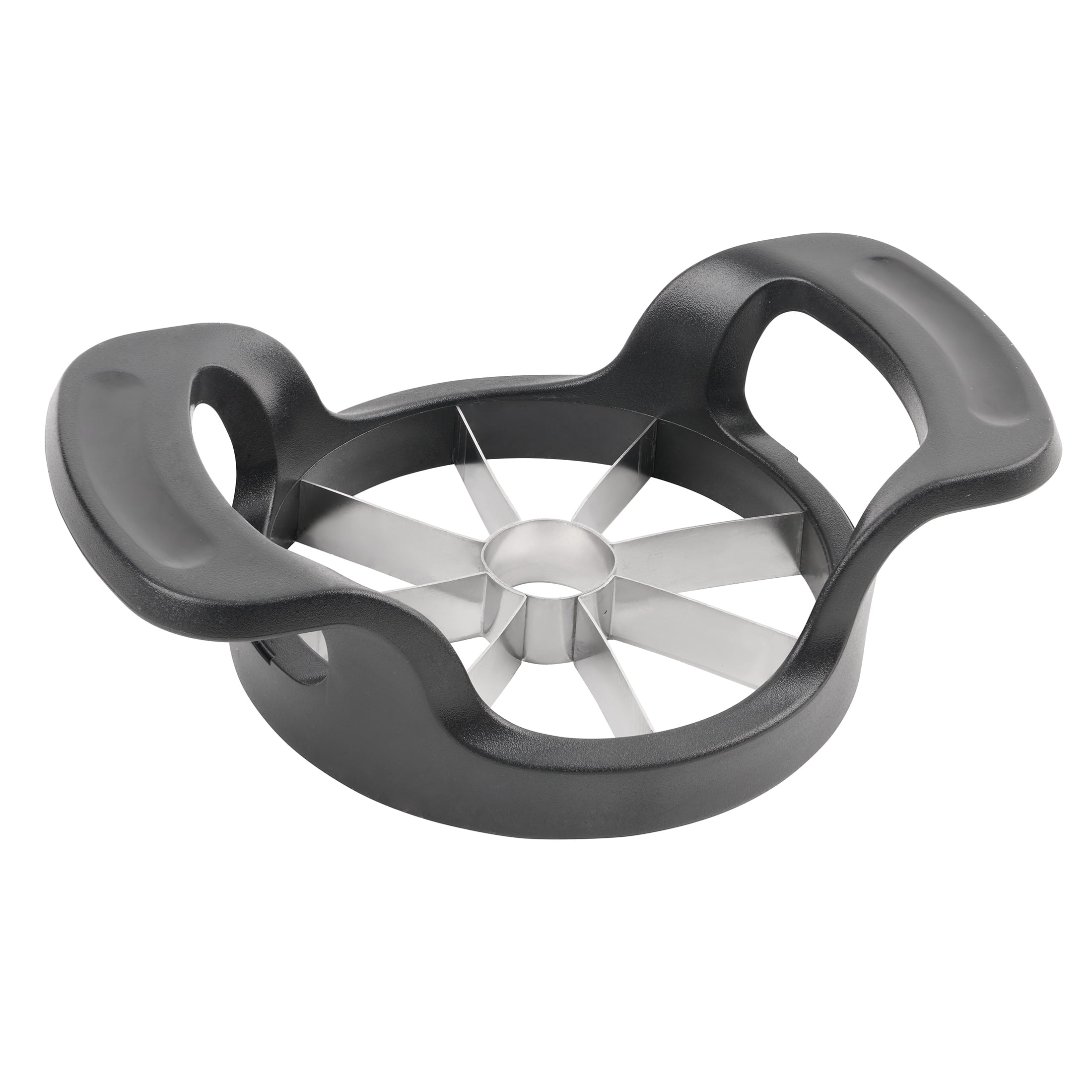 Mainstays Black Apple Wedger with Stainless Steel Blades, Ergonomic Grip