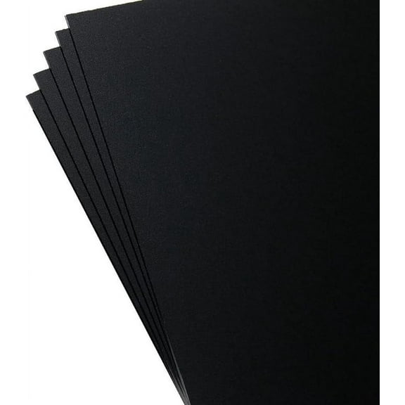 Sibe-R Plastic Supply - Boltaron Thermoplastic Sheet - 0.080" x 12" x 24" - Black