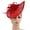 Red, variant on Miorin Under $10 Fascinators Hats, Summer Hair Accessories, Tea Party Hats for Women Headband and a Clip Tea Party Headwear for Girls and Women Blue