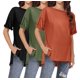 thumbnail image 1 of Camisas de maternidad Ekouaer, paquete de 3 unidades, manga corta, talla M, 1 of 6