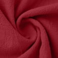 thumbnail image 6 of Bermuda Shorts for Women Knee Length Cotton Linen Elastic Waist Drawstring Shorts Summer Capris Pants with Pockets Red M, 6 of 8