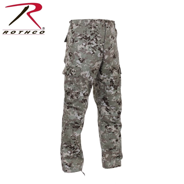 Rothco Camo Tactical BDU Pants - Total Terrain Camo, Medium