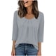 thumbnail image 1 of Camiseta de Manga 3/4 Impresa de Moda Casual de Ajuste Suelto de la Mujer de Verano Cómoda Primavera Y Verano, 1 of 6