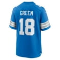 thumbnail image 3 of Men's Nike Antoine Green  Blue Detroit Lions Team Game Jersey, 3 of 6