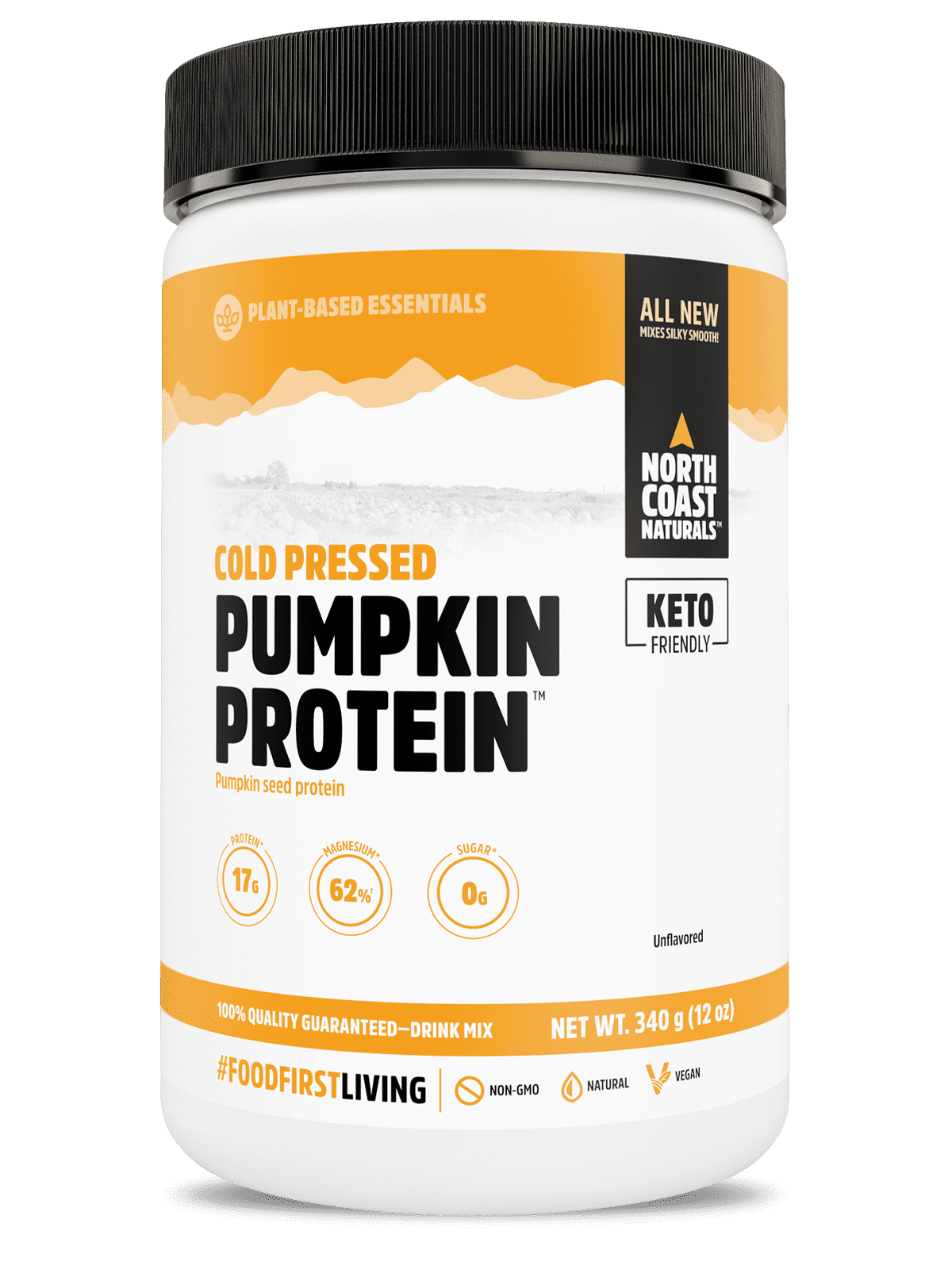 North Coast Naturals Cold Pressed Pumpkin Protein Powder Unflavored