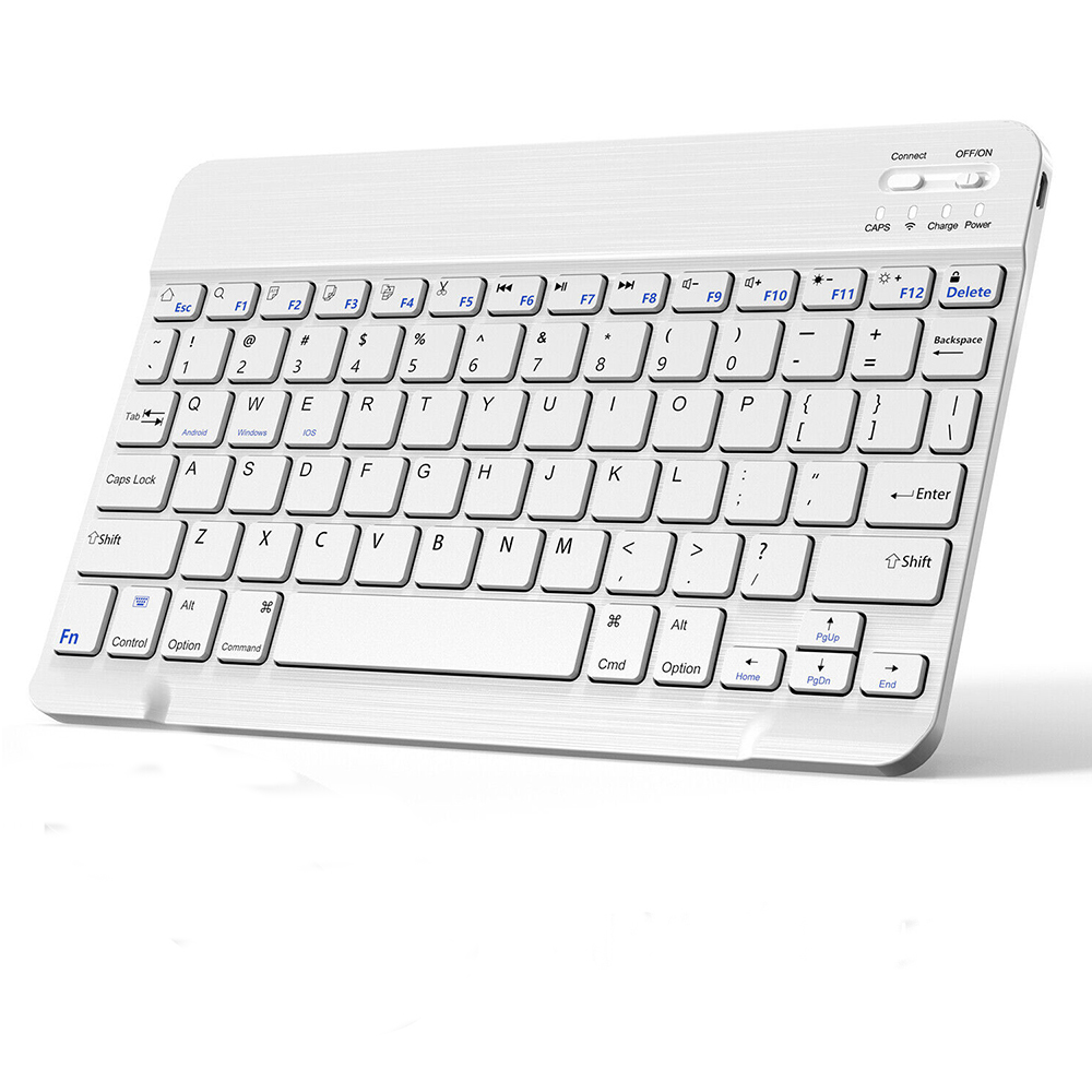 Rechargeable Portable Wireless Keyboard Ultra Slim Bluetooth Keyboard