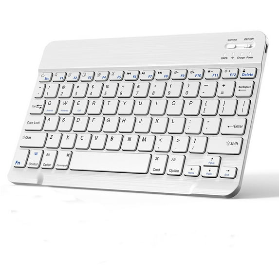 Rechargeable Portable Wireless Keyboard Ultra-Slim Bluetooth Keyboard For Android Windows iOS PC Laptop
