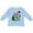 AE-Light Blue, variant on Inktastic Santa is Promoting Me to Big Sister Green Plaid Tree Girls Long Sleeve Toddler T-Shirt