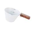 thumbnail image 2 of simhoa Espresso Cup with Handle Espresso Pouring Cup Portable with Scale Tool Measuring white, 2 of 8