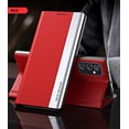 thumbnail image 2 of Case for Samsung Galaxy M52 5G Premium PU Leather Cover [Shockproof TPU Interior Case] Stand Flip Phone Case for Samsung Galaxy M52 5G CX Red, 2 of 9