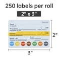 thumbnail image 3 of L LIKED Dissolvable Label Shelf Life for Food Rotation Use by Stickers 2 x 3 Inch Roll of 250, 3 of 5