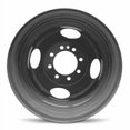 thumbnail image 2 of New 16x6 inch Wheel for Ford F350SD (99-04) DRW Grey Painted Steel Rim, 2 of 5