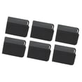 thumbnail image 3 of 20 protectores de esquinas en forma de U, material de silicona, flexibles y duraderos, protectores de parachoques para esquinas de muebles para bebé, color negro, 3 of 9