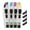 LC123 Assorted Colors, variant on Rupoun 4 Colors Ink Cartridges with Permanent Chip Printer Refill Box Replacement Black Cyan Magenta Yellow LC203 Standard 3.54 inches / 9 cm
