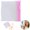 Pink, variant on 3PC Reusable Zippered Pill Pouch with Slide Lock Travel Pill Case for Medicine, Qtips & Small Items Compact Pill Bags for Trave Orange