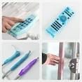 thumbnail image 6 of Barrier Film for Dental Barrier Tape Tattoo Tape 4" x 6" Disposable Barrier Sheets with Edge Dispenser Box, Disposable Plastic Perforated Sheets Film Dressing - 1200 Sheets|1 Roll - Purple, 6 of 6