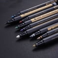 thumbnail image 2 of Infidev Paint Marker Pen 1ml, Perfect for Art, DIY Crafts, Glass, Black Cardstock, Quick-Dry, Water-Based, Smooth Writing, Ideal for Adult Coloring, Calligraphy, Scrapbooking Clearance, 2 of 5
