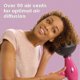 thumbnail image 3 of Large Hair Diffuser for Curly and Natural Hair, Black Orchid Design, 3 of 5