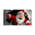 thumbnail image 2 of Iumwxz Garage Door Christmas Decoration Cover with Santa Claus Design for Indoor and Outdoor Holiday Decor Reusable and Easy to Install Fits Standard Garage Doors, 2 of 6