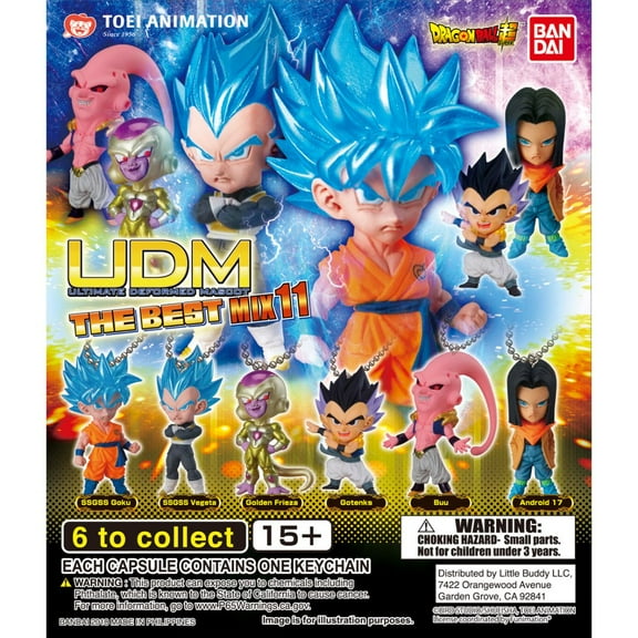 Dragon Ball Super UDM Mix 11 Gachapon Prize Keychain (Random)