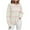 Beige, variant on WRKEKC Women's Heart Print Knit Pullover Sweater Casual Crew Neck Long Sleeve Valentine Fall Tops Cozy Womens Sweater Romantic