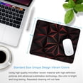 thumbnail image 2 of Abstract Art Mouse Pad with Personalized Red Design Computer Laptop Non-Slip Rubber Mousepad 9.5x7.9 Inch, 2 of 6