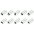 thumbnail image 3 of Aluminum Alloy Standoff, Round Standoffs Spacer Fasteners High Hardness Seamless M4x0.7mm  For Structure Supporting For Workpiece Connecting Long 11mm, 3 of 8