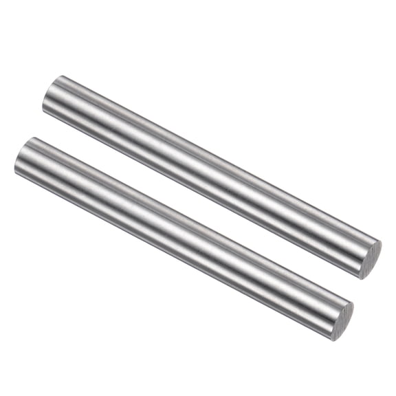 Uxcell Round Metal Rods 8mm x 60mm High Speed Steel (HSS) Lathe Bar Stock Tool 2 Pieces