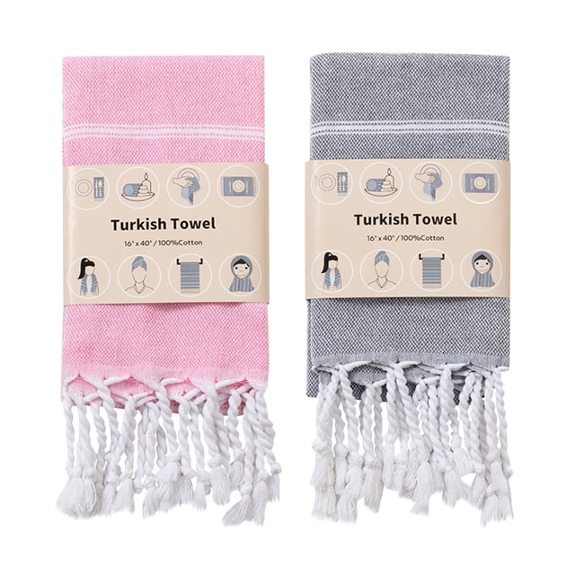 Cqxid Towel Under $10 Kitchen Towel Rectangular Tablecloth Tassel Tea Towel Quick Drying Striped Hand Towel