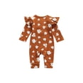 thumbnail image 4 of ITFABS Combinaison à Manches Longues pour Bébé Fille avec Boutons et Col Rond, 4 of 9