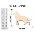 thumbnail image 4 of Unfinished Wood German Shepherd Dog Shape - Animal - Pet - Craft - up to 46" DIY 20" / 1/4", 4 of 4