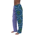 thumbnail image 5 of Paradise Towelwear Pantalones De Toalla Para Nadadores - Pantalones De Toalla De Rizo De Algodón - Cobertura De Playa - Ropa De Resort - Ropa De Baño - Mandala De Tortuga Morada (Adulto L), 5 of 5