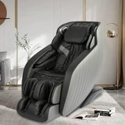 BestMassage Full Body Zero Massage Chair with Bluetooth 3D Speaker and Built-in Heat Therapy,Black