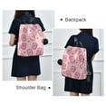 thumbnail image 4 of FORMRS Women's Travel Backpack Purse Anti-Theft Hidden Pockets Casual Shoulder Bag, Phones and Hearts, 4 of 7