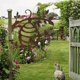 thumbnail image 5 of Novedad, colmena de abejas de Metal, decoración de jardín, escultura de hierro, colgante hecho , de colmena, árbol de para el, 5 of 8